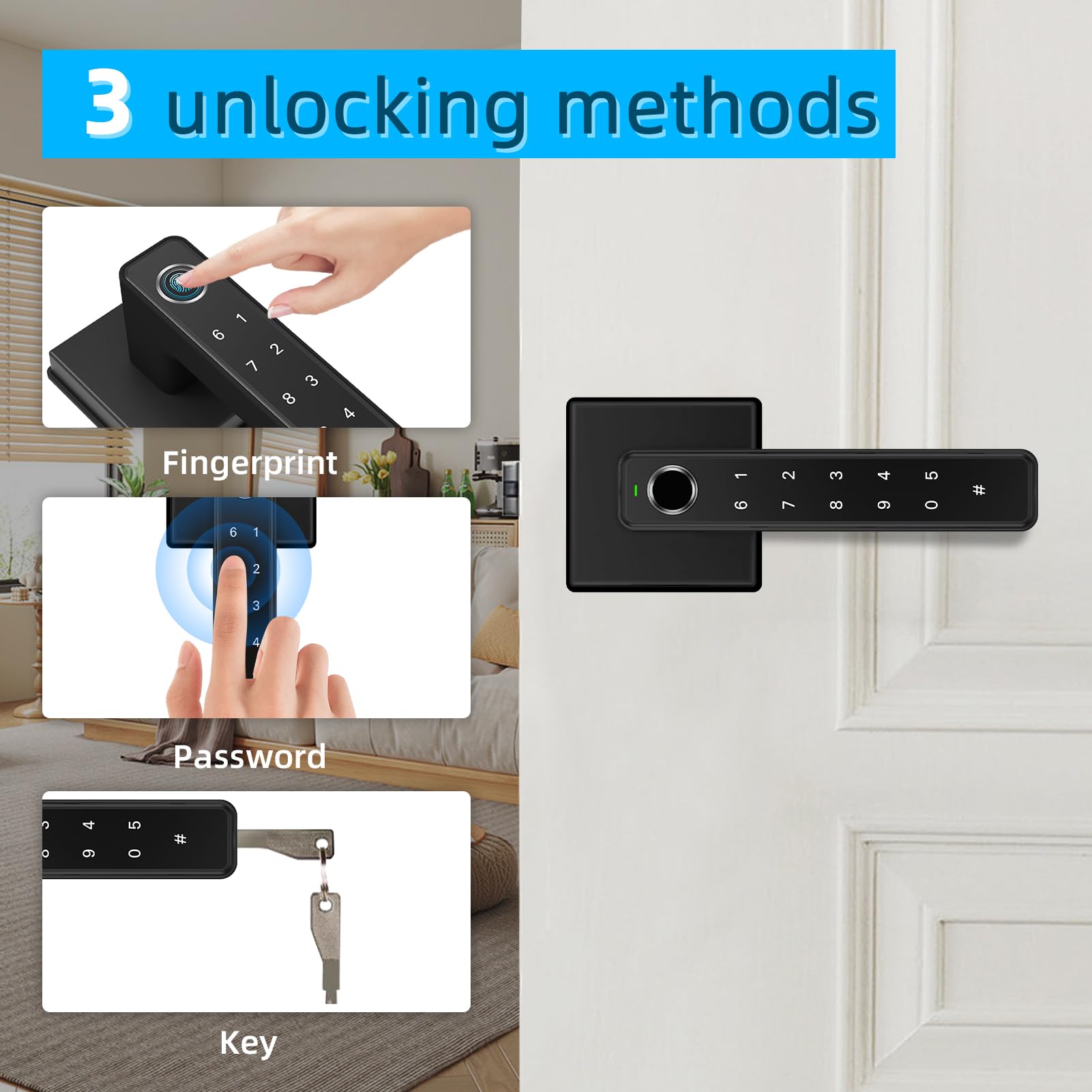 Fingerprint Smart Door Lock - Image 2