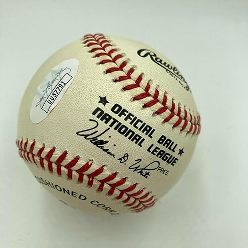 Miniatura 2 de Warren Peace Signed Official Major League Baseball Negro League Legend JSA COA - Autographed Baseballs