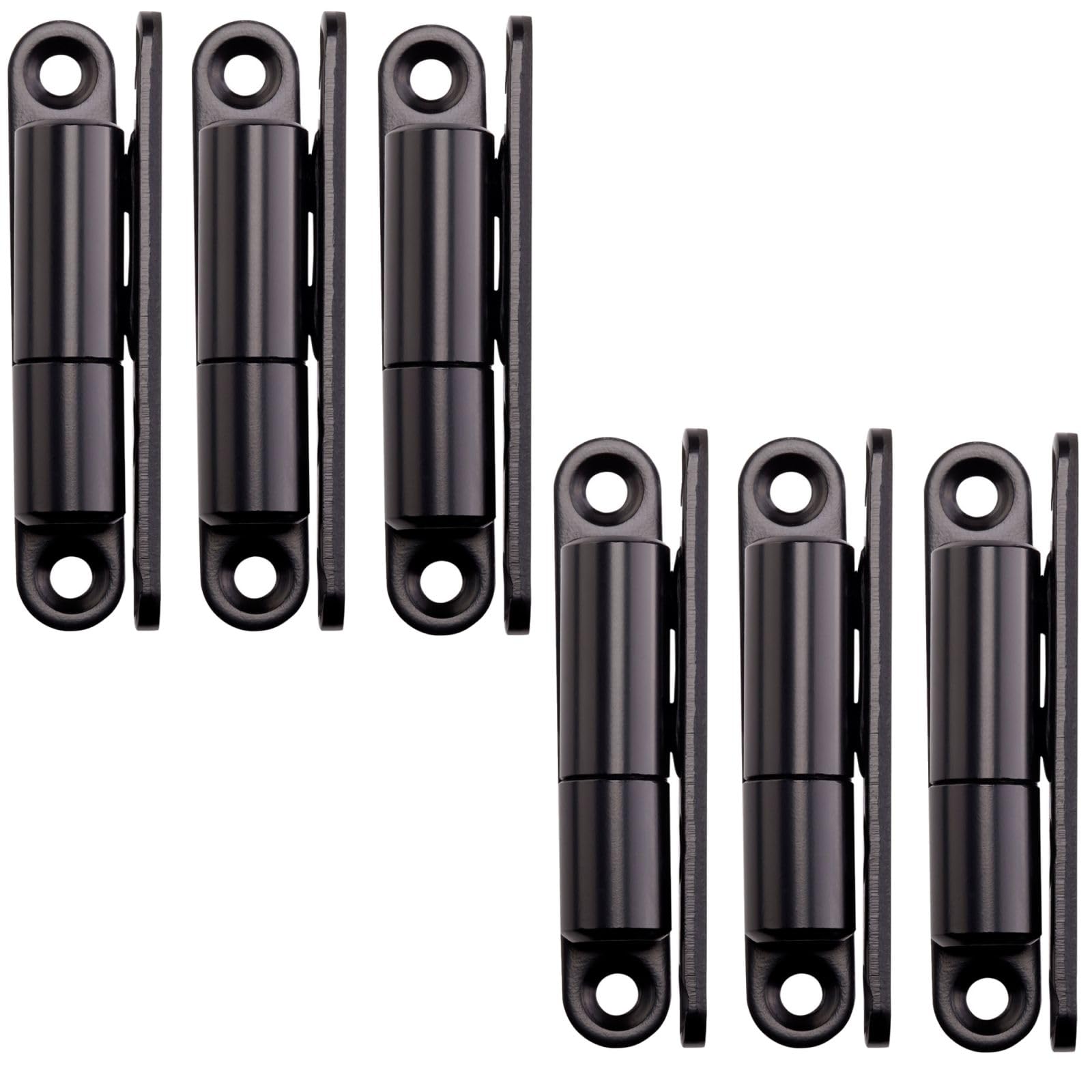 SOTECH 6 Cerniere Per Porte Interne - Cerniera A Forare 15x83 Mm Con Perno M8x47 Mm, Acciaio Nero, Per Porte Fino A 40 Kg - Foto 11