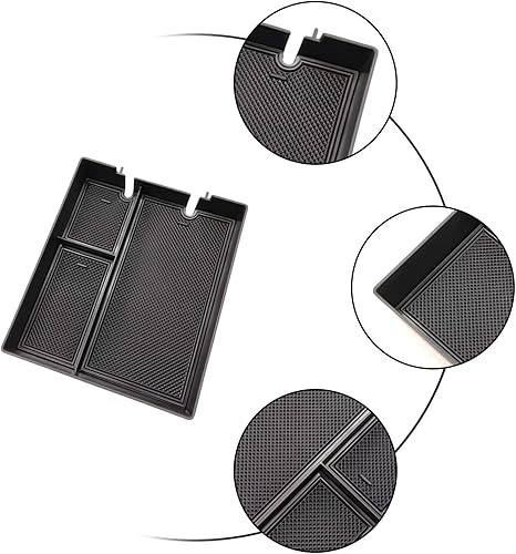 Miniatura 7 de HAPPYHORSE Caja de almacenamiento para pasamanos de coche Rivian R1T R1S 2022 consola central pasamanos de almacenamiento accesorios para gestor de