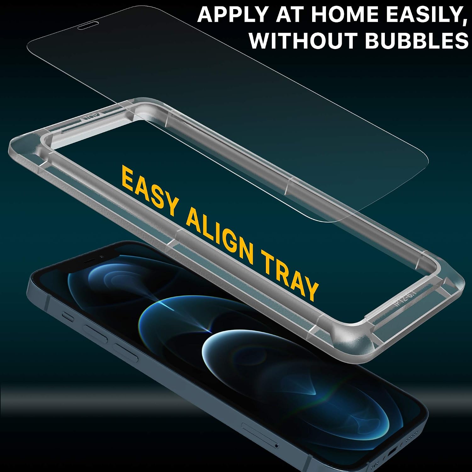 12 & 12 Pro Glass Screen Protector Tempered Glass Compatible for iPhone 12, 12 Pro w/Camera Lens Protector w/Easy Installation Case. 3 Pack Glass Screen Protector 12 Pro & 12. Hardness 9H, 2.5D