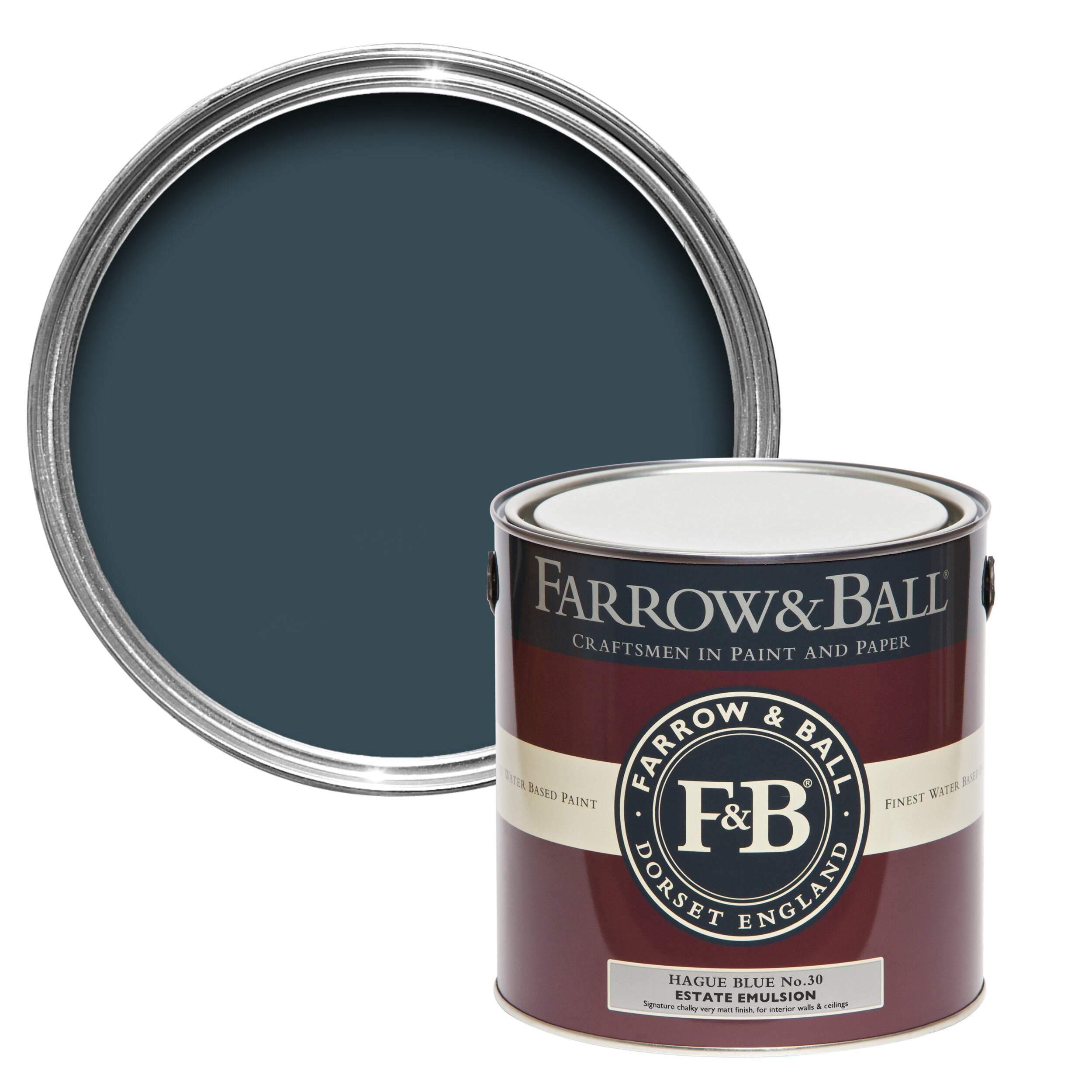 F&B Modern Eggshell-Hague Blue-750 L