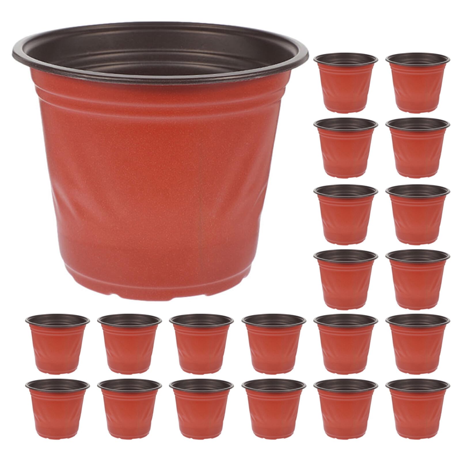 Pots de pépinière plastique drainage pour plantes intérieur et fleurs de jardin