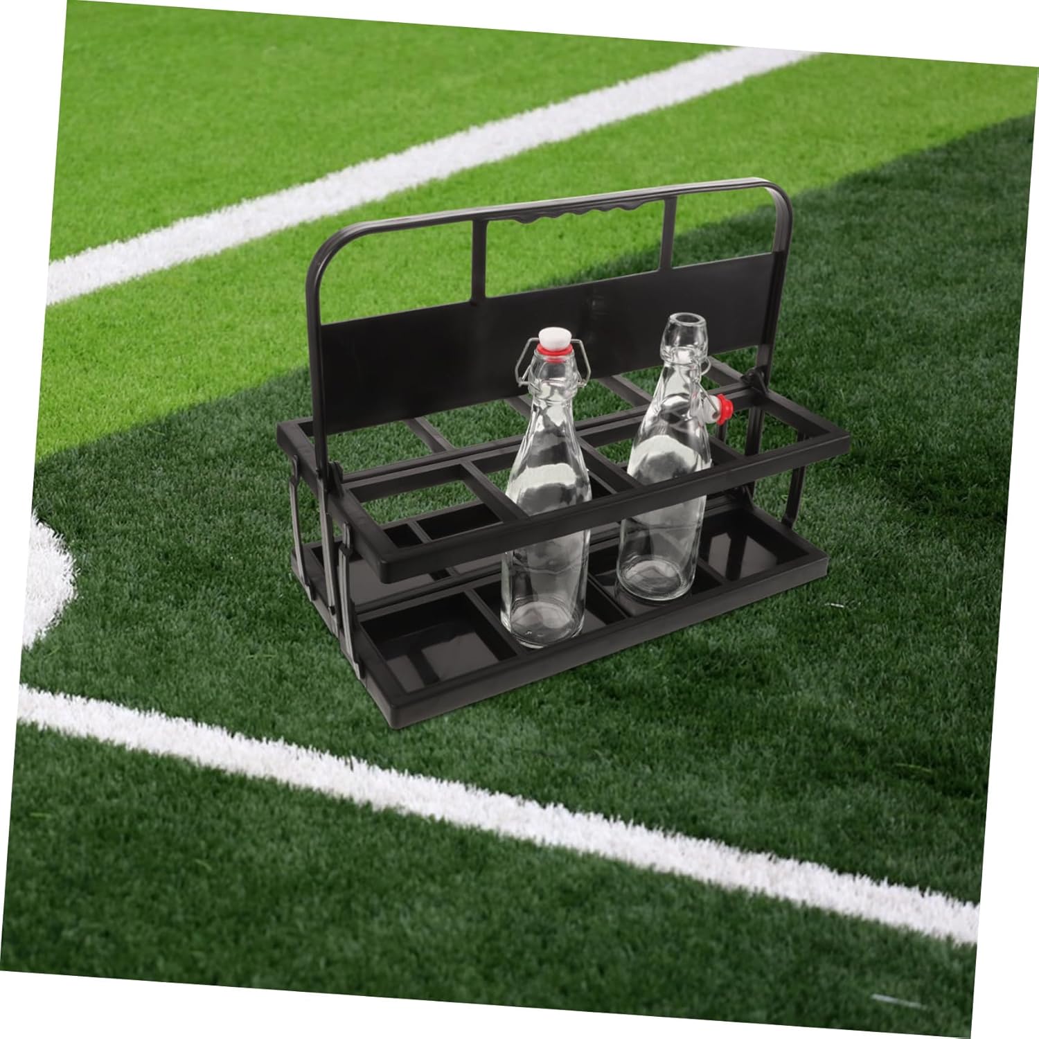 Reusable Drink Carrier Handle Water Bottle Rack for Home Car Picnic Lightweight Bottle Cage Cup Holder Tray