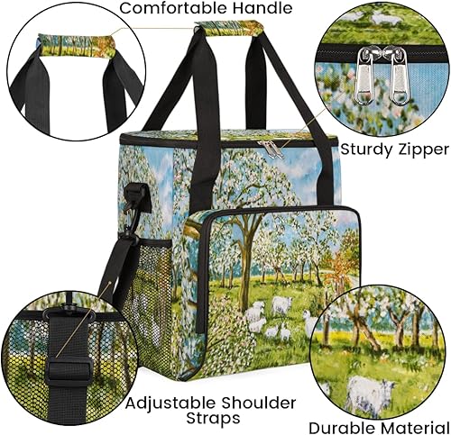 Miniatura 6 de Bolsa de transporte para cafetera de oveja para Keurig K-Mini o K-Mini Plus K-Mini Plus K-Cup Pods almacenamiento portátil cafetera bolsa de viaje