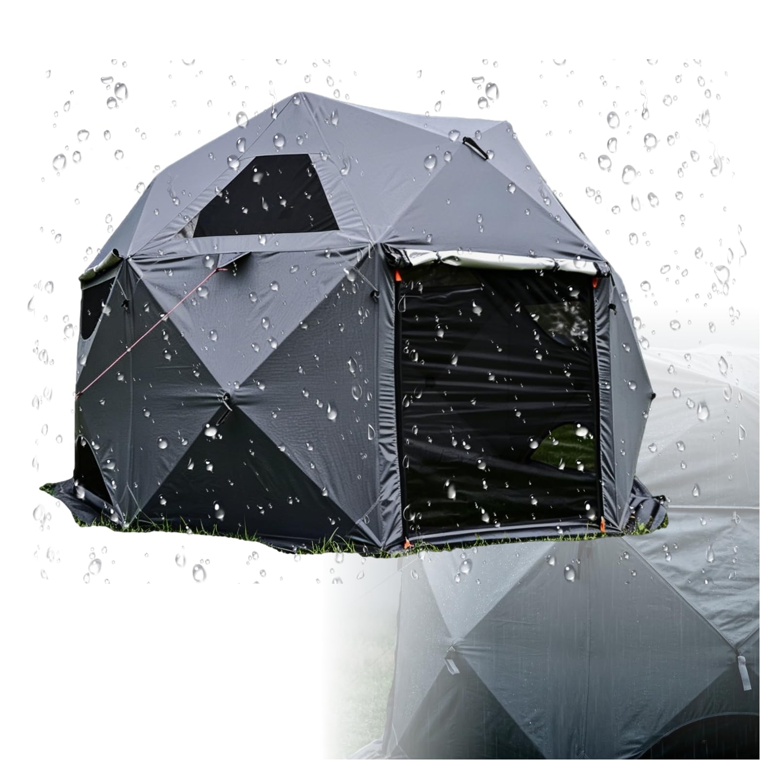 ZHENYUWANG Outdoor camping tent, 5–8 person instant-setup tent