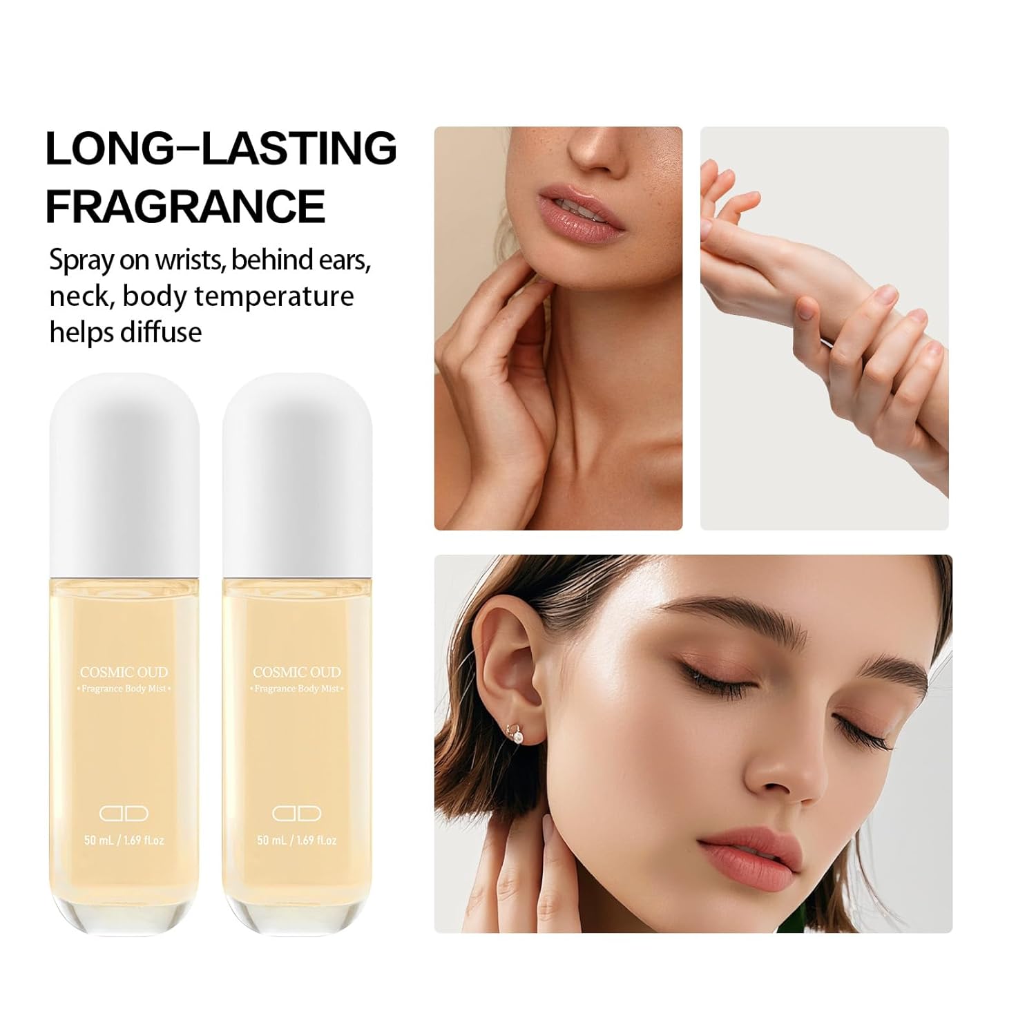 Roseye Hair & Body Perfume Mist – Citrus Fragrance – Refreshing Scent Travel Size 1.7 Fl Oz/50ml - Image 8