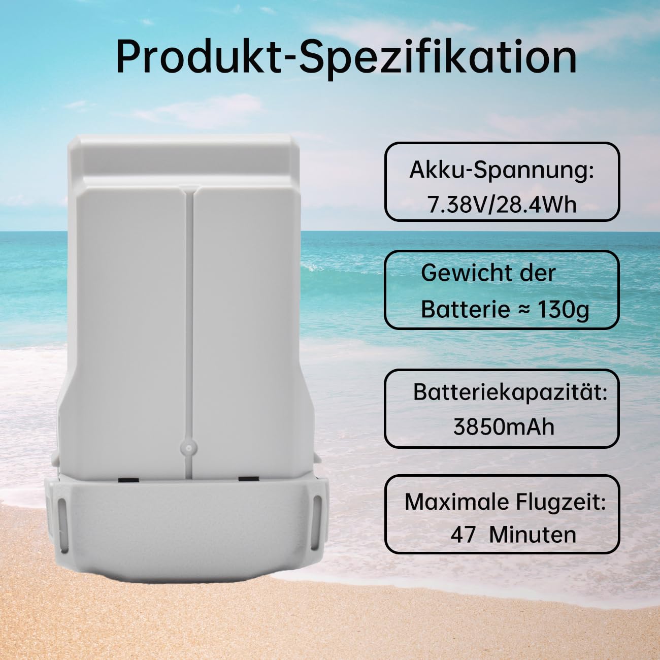Mini 3/4 Pro Akku 2er-Pack mit Ladegerät für DJI, 3850mAh 47 Minuten Flugzeit Ersatzakku, Intelligente Flugakkus für DJI Mini 3 Pro Drohne