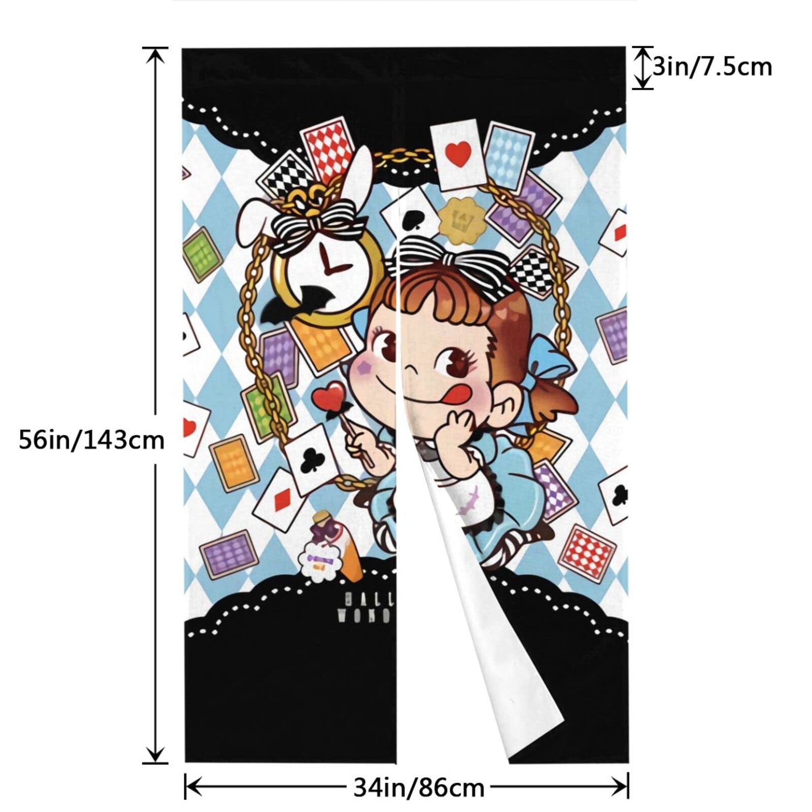 ペコちやんカーテン Amazon｜ペコちゃん のれん 間仕切り 遮光 暖簾 ロング 目隠し