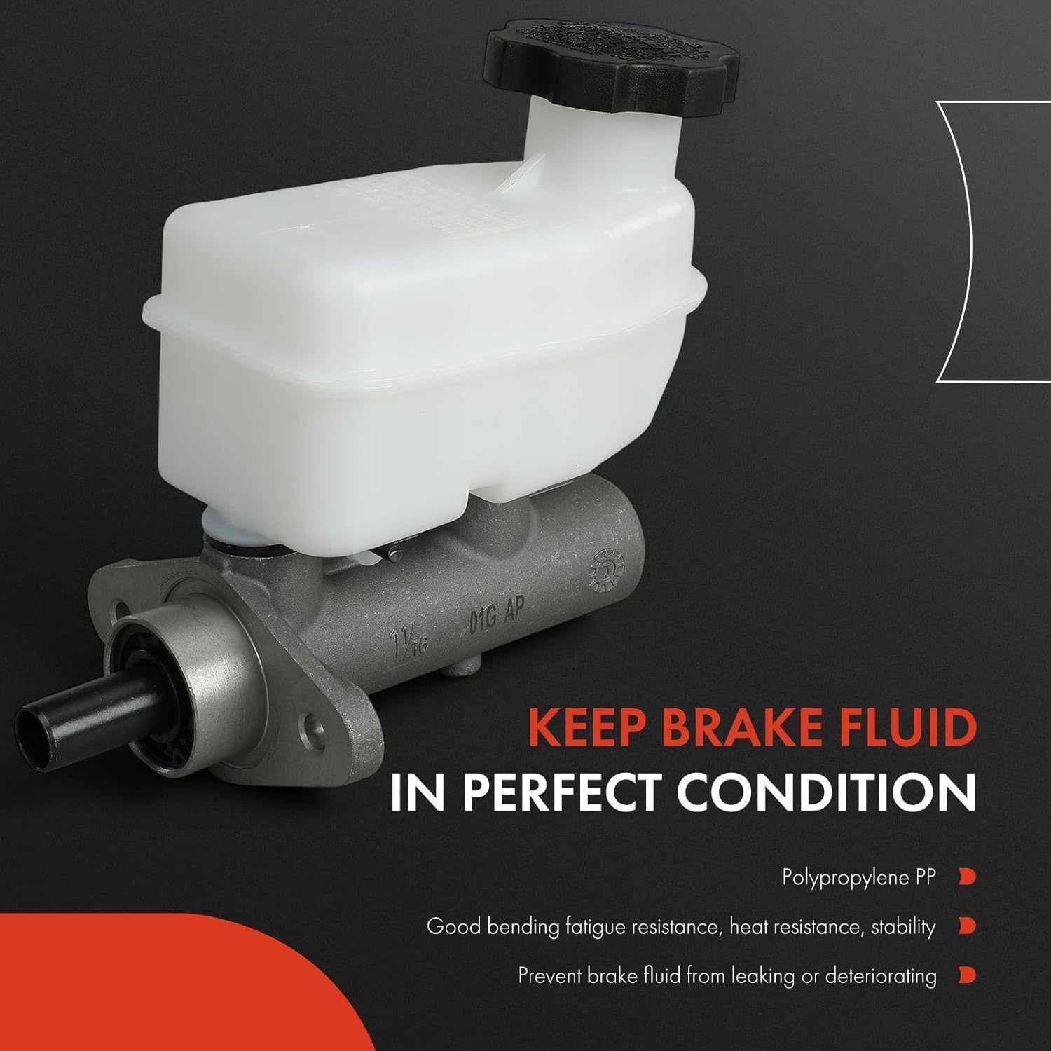 A-Premium Brake Master Cylinder with Reservoir and Sensor Compatible with Kia Vehicles - Sorento 2003 2004 2005 2006