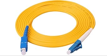 2pcs 3-m SC-LC Single Mode Fiber Optic Patch Cable Fiber Cables SC to LC SC-LC Optical Connector