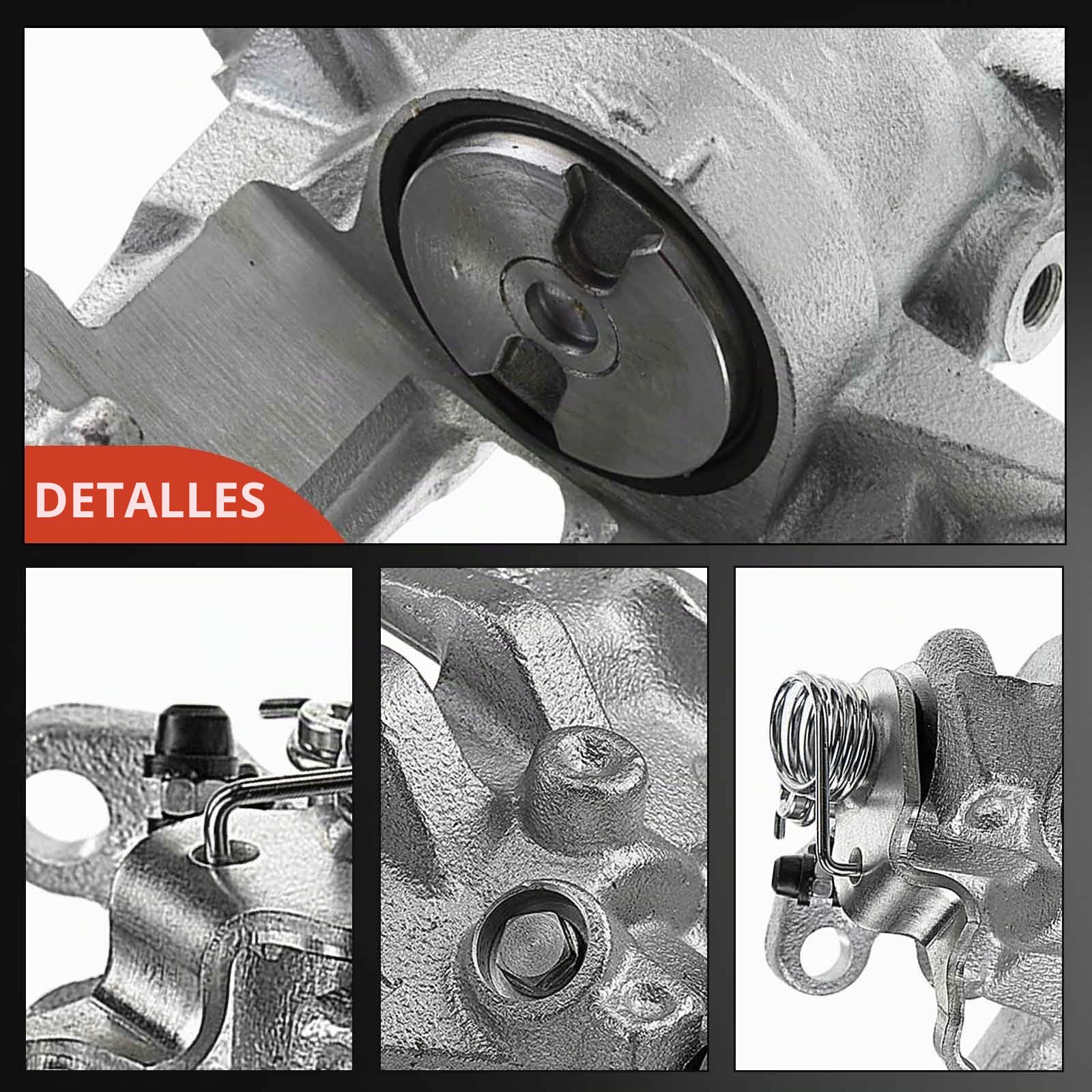 Frankberg Pinza de freno Delantero izquierdo Compatible con C5 I DC C5 I Break DE C5 II RC C5 II Break RE Replace# 629891