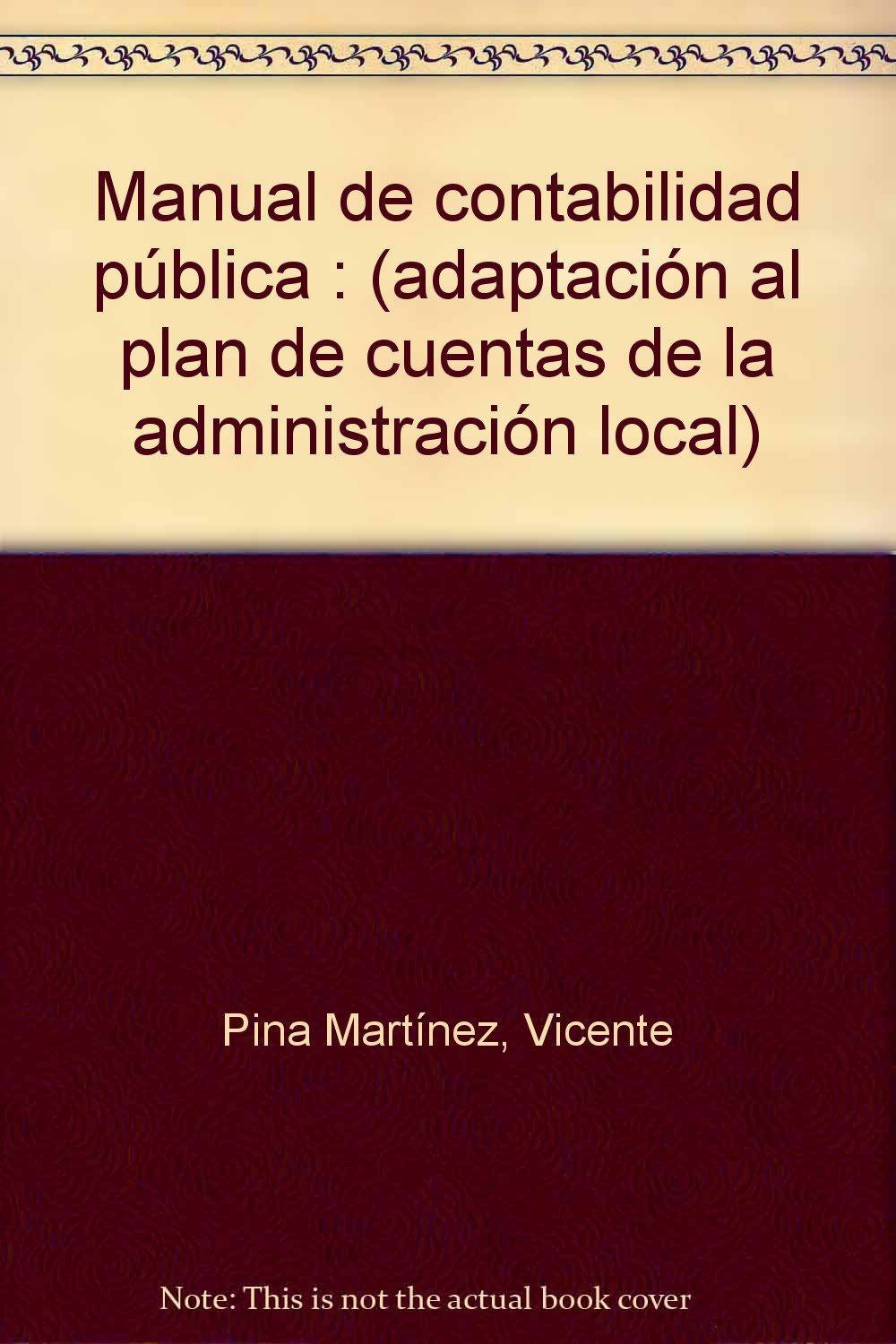 MANUAL DE CONTABILIDAD PUBLICA 5115 (FONDO)