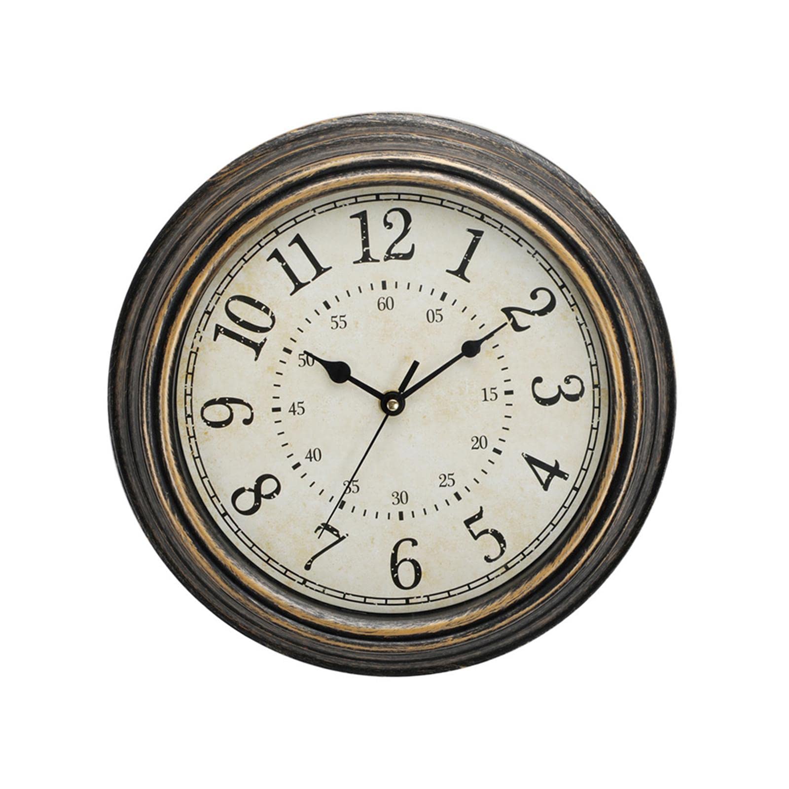Horloge Murale Silencieuse Ronde Épurée 30 Cm Haute Précision pour la Salle de Classe