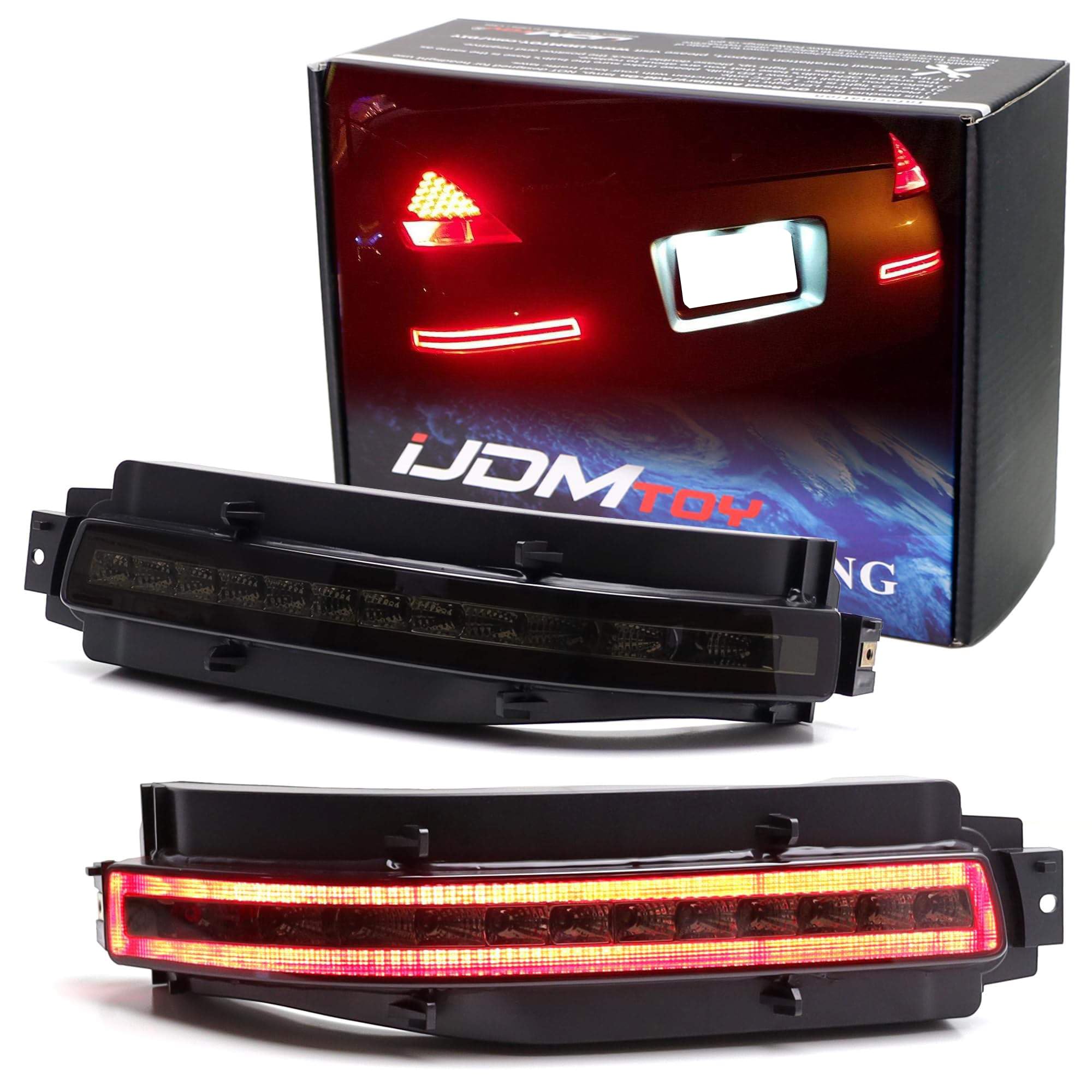 Apple - ギルダーツ2130 Amazon.com: iJDMTOY Smoked Lens All-In-One LED Tail Light