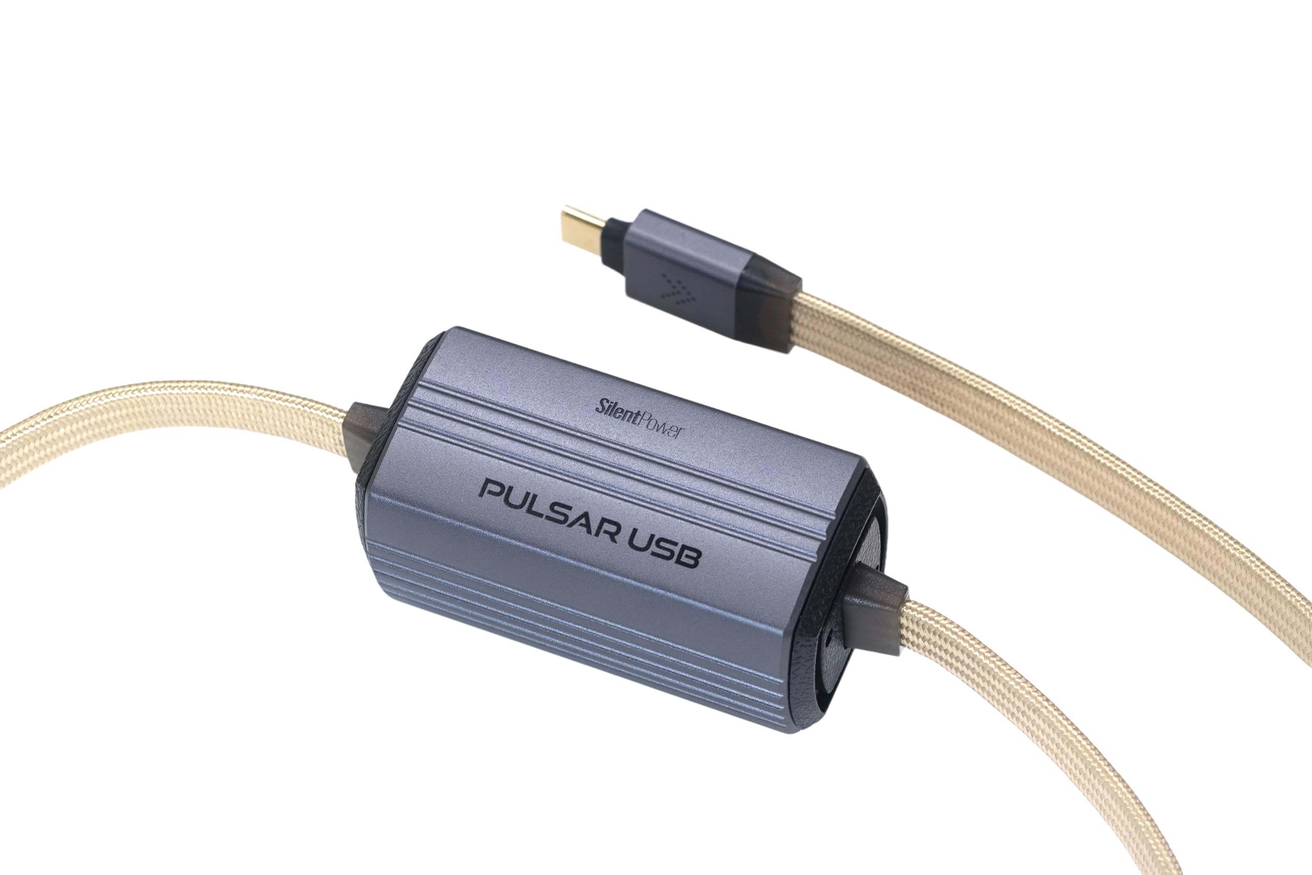USB Pulsar – Cable USB-C de alta gama con aislamiento galvánico y filtro activo de ruido - Sonido limpiador para DACs, streamers y audio Hi-Fi