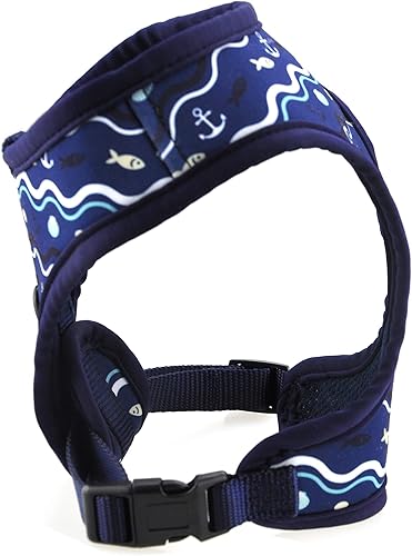 Miniatura 6 de Mile High Life  Arnés de malla con chaleco fácil de poner  Colección Spring Floral  Cierres fáciles ajustables tanto en el cuello como en el pecho