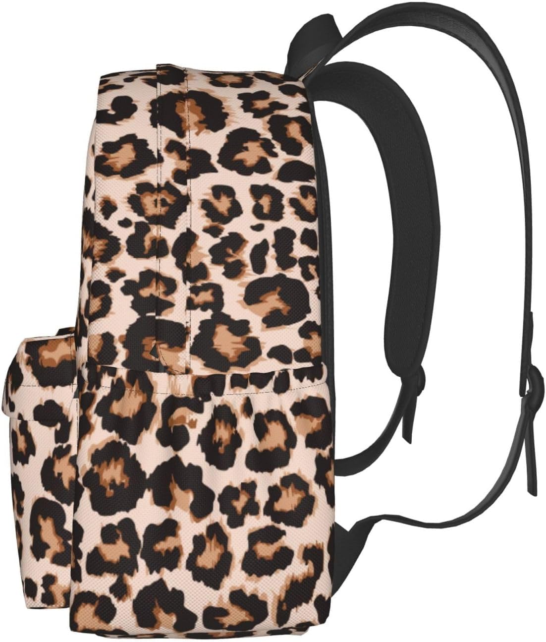 Wild Leopard Laptop Backpack For Men Women, Cheetah Print Lightweight Daypack Bookbag For Daily Commutes Business Travel Hiking