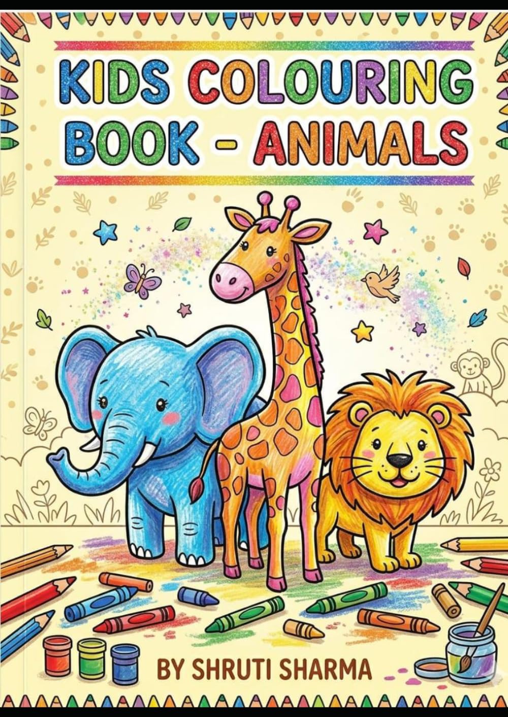 Kids colouring book- Animal