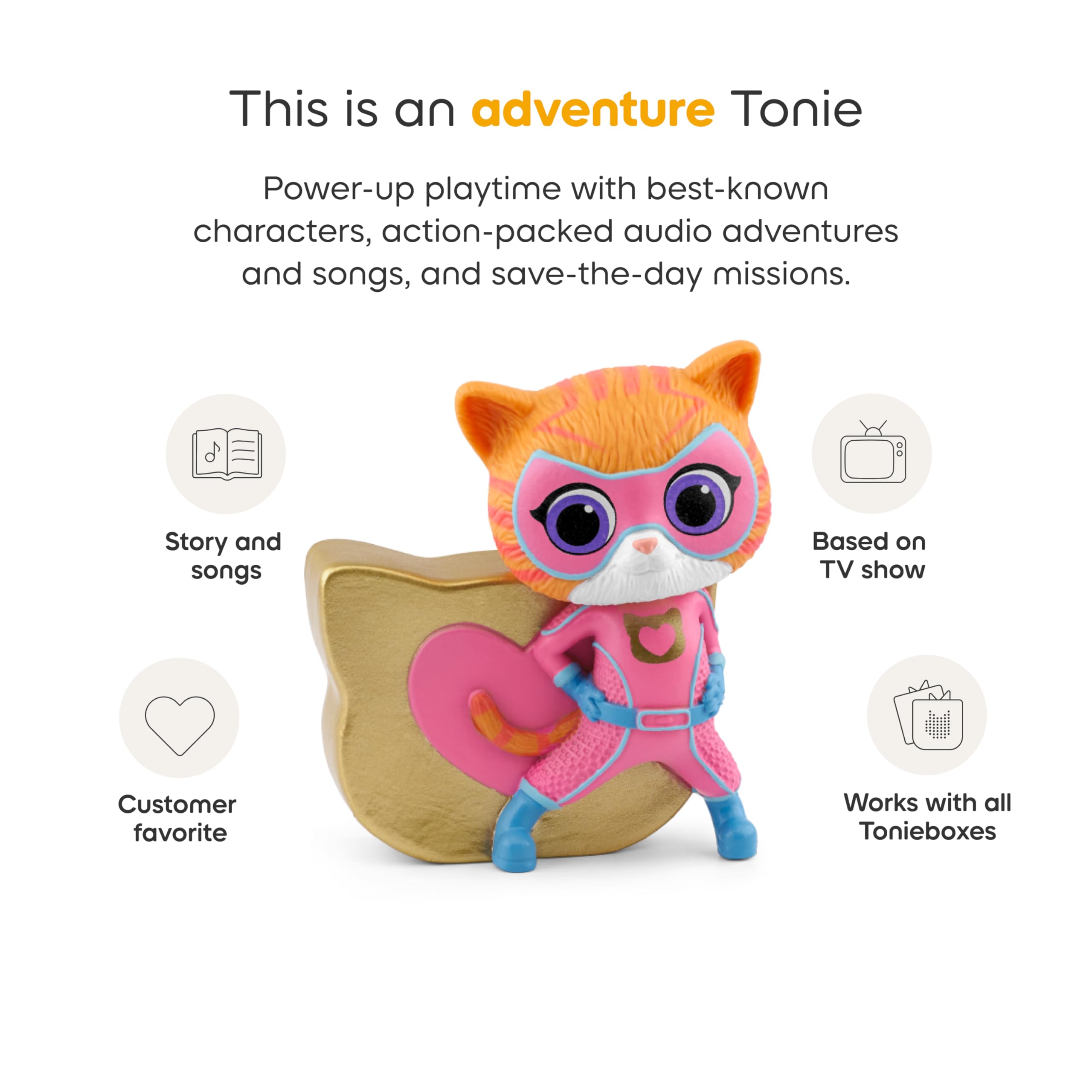 Tonies SuperKitties: Figurka Ginny Audio Toy od Disneya
