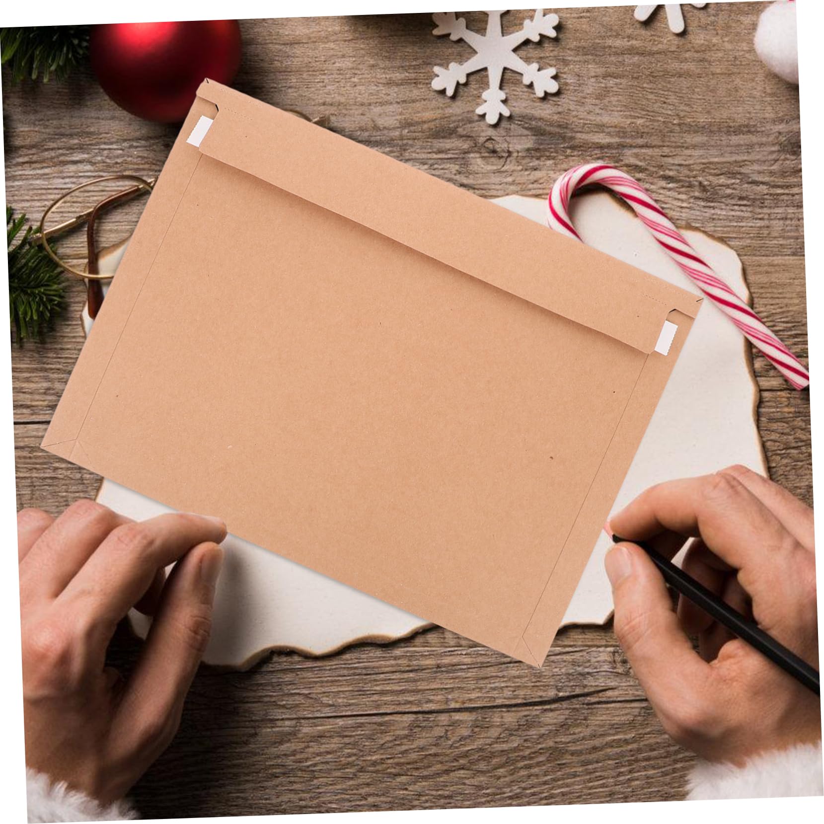DOITOOL 30 Piezas Bolsa Para Documentos De Cartón Sobres Autosellables Para Correo y Documentos De Oficina Paquete De Sobres Planos Para Envíos De Fotografía