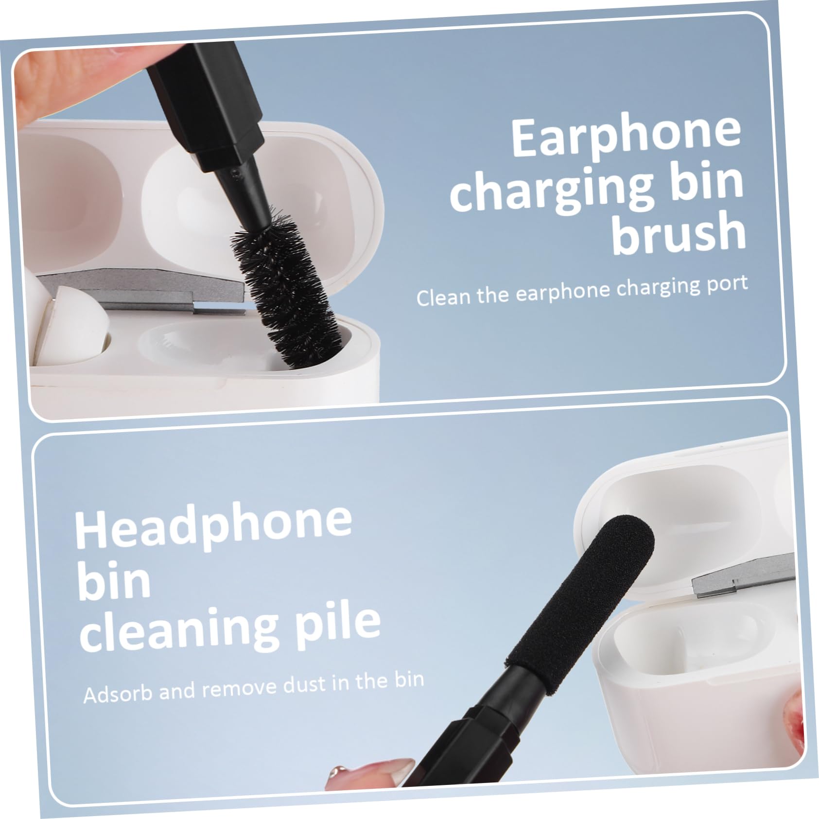 Happyyami Laptop Keyboard Earphone Lens Camera Cleaning Kit 20-in-1 Device Cleaning Tools