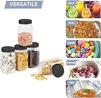 Vista 5 de Novelinks - Recipientes de plástico transparente (16 onzas)