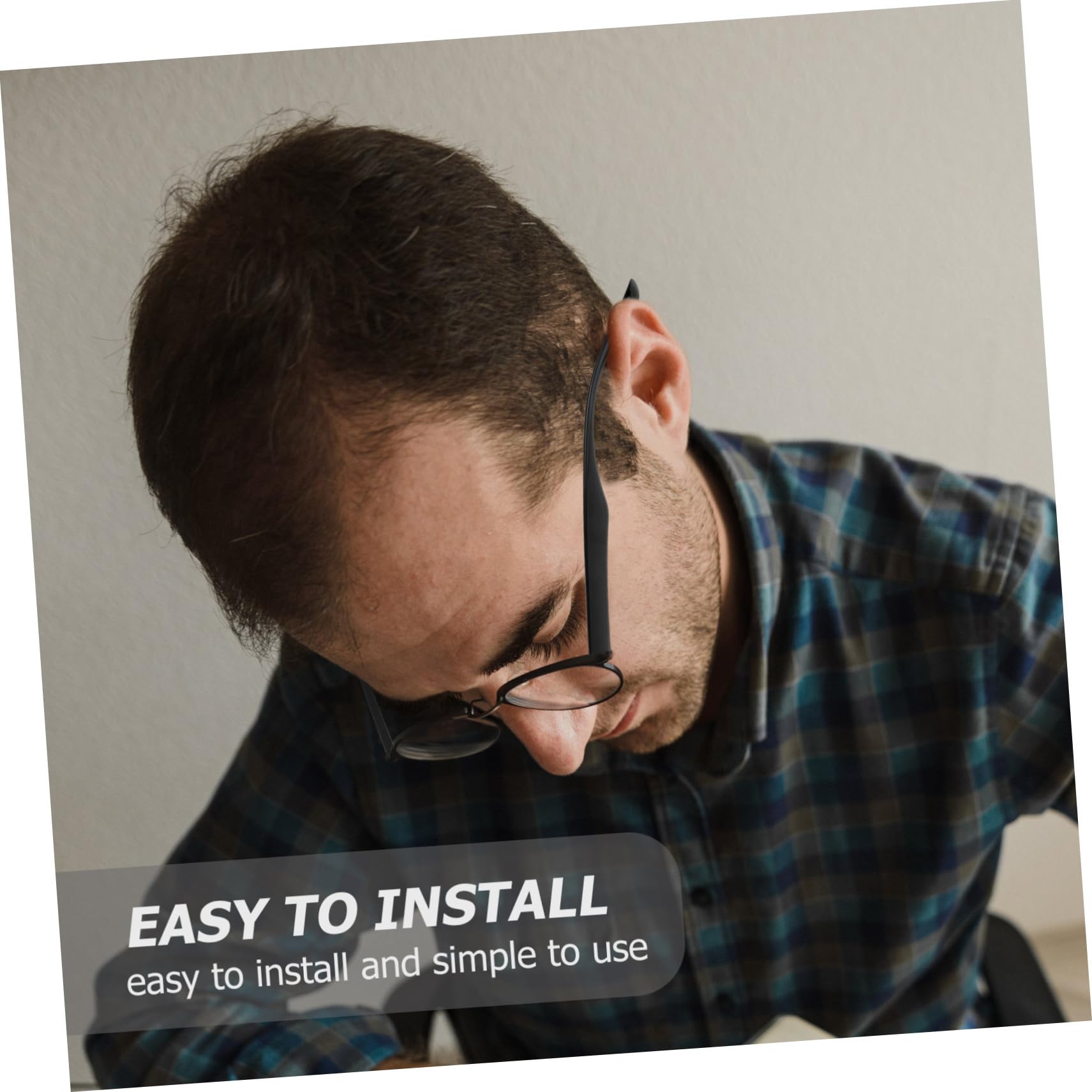 FRCOLOR 1 Pair Spectacle Legs Glasses Arm Replacement Eyeglasses Replacement Arms Accessories for Glasses Parts Replacement Glasses Arm Legs for Eyeglasses Glasses Repair Kit Tr90 Black