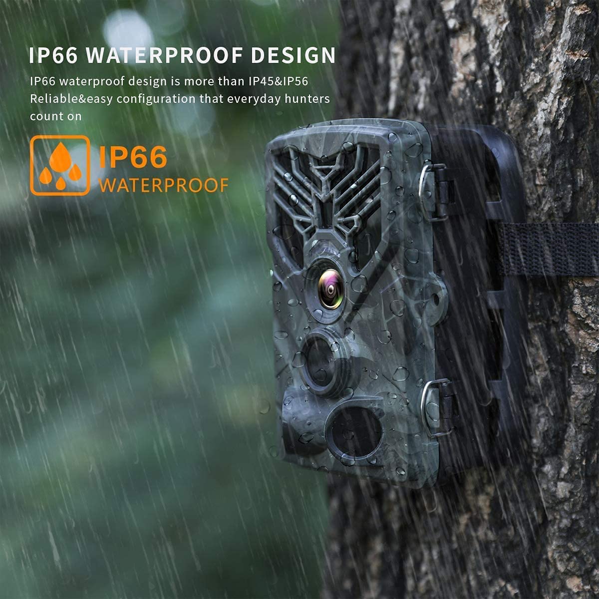 Underwater Camera Hawkray Pro HB-E2 20MP Trail Camera