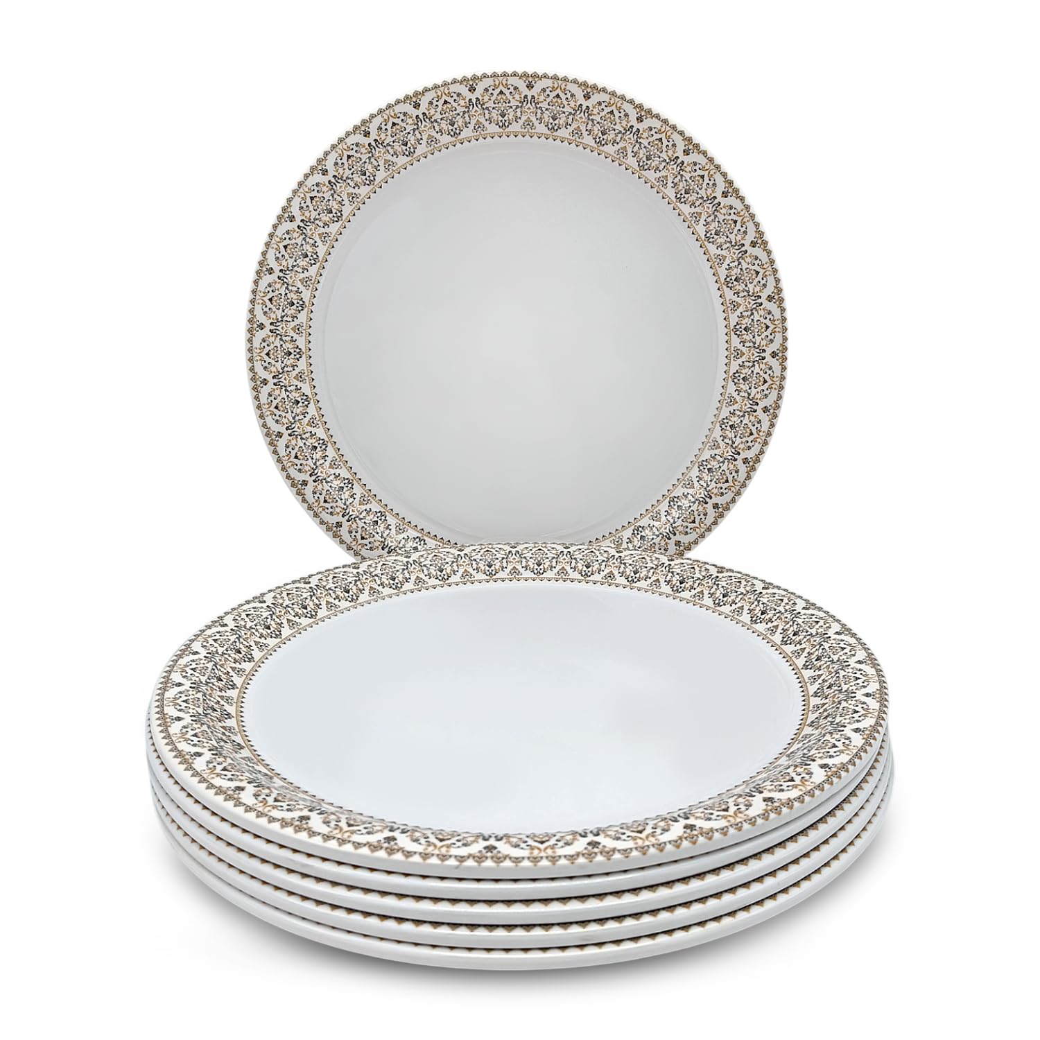 Superware Melamine Dinner Plates – 6 Piece Set -9