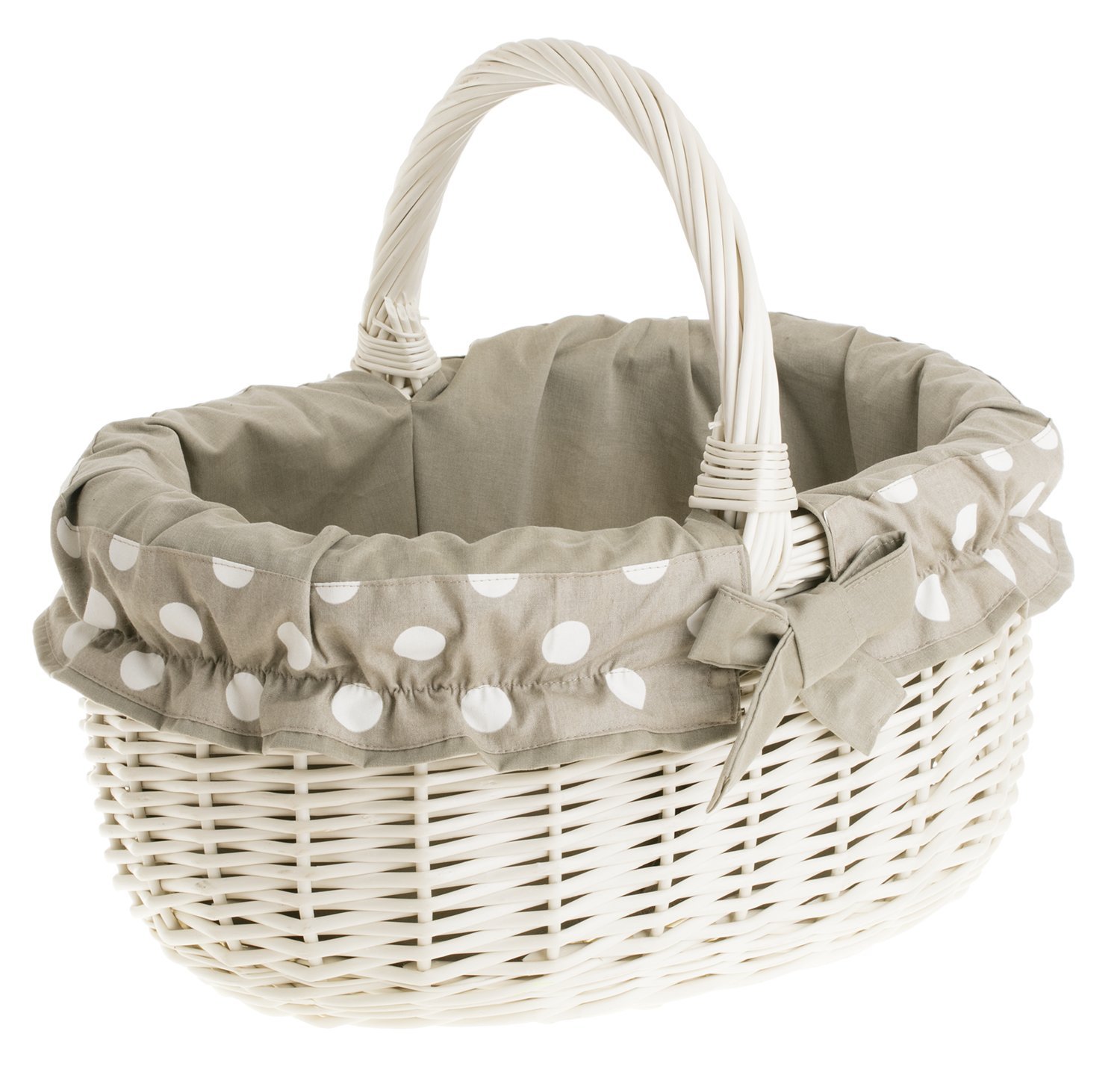 E di wicker24 115 – 42/W/O3 cestino in vimini, cestino, beige, 34 x 42 x 36 cm