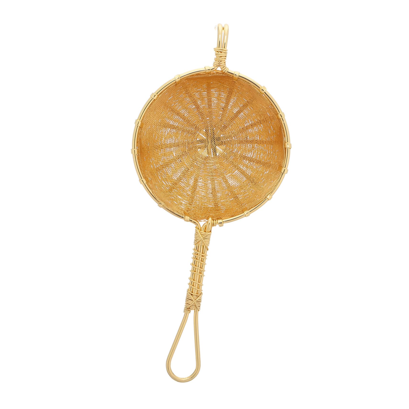 Filtre à Thé Lavable Passoire Fine à Thé Vrac avec Poignée Infuseur Réutilisable pour Sucre Épices Élégant