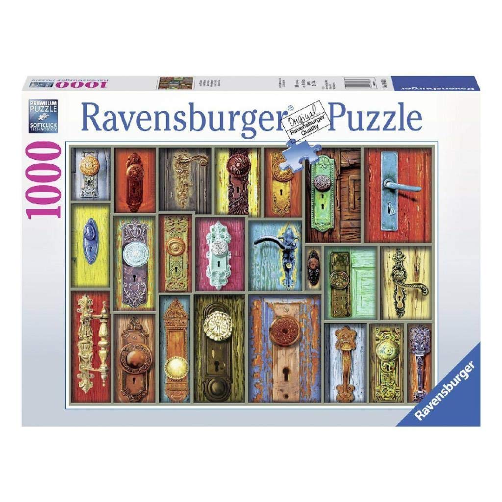 Ravensburger Puzzle 1000 Pezzi, Antiche Maniglie, Collezione Fantasy, Jigsaw Puzzle per Adulti, Puzzle Ravensburger - Stampa di Alta Qualità
