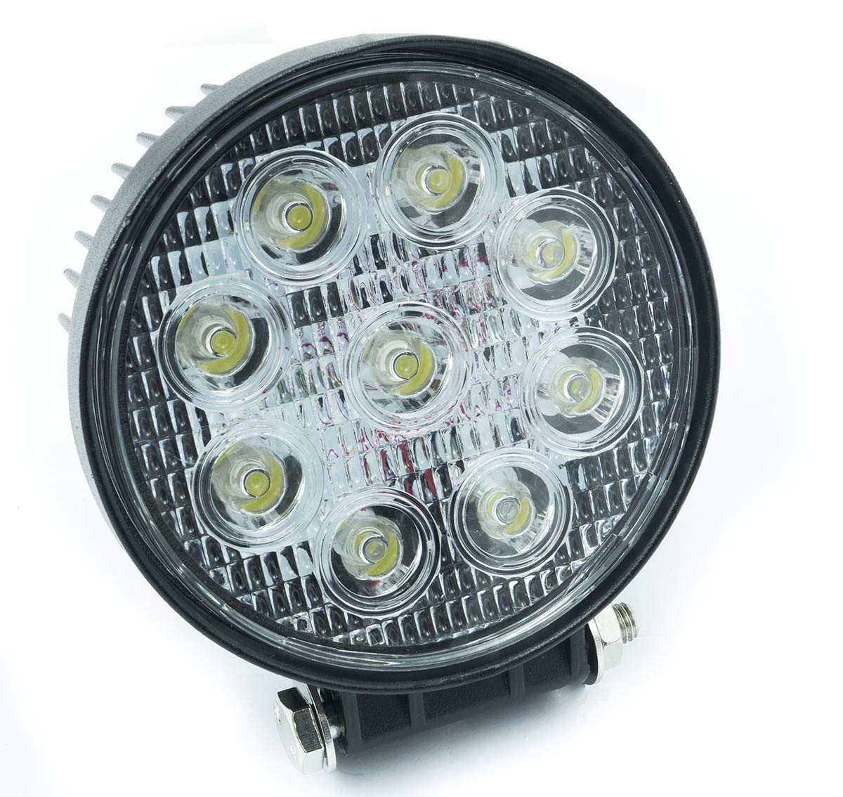 tempo di saldi 8x Lampada LED per Auto Resistente a Urti e Agenti Atmosferici con Supporto e Kit di Installazione