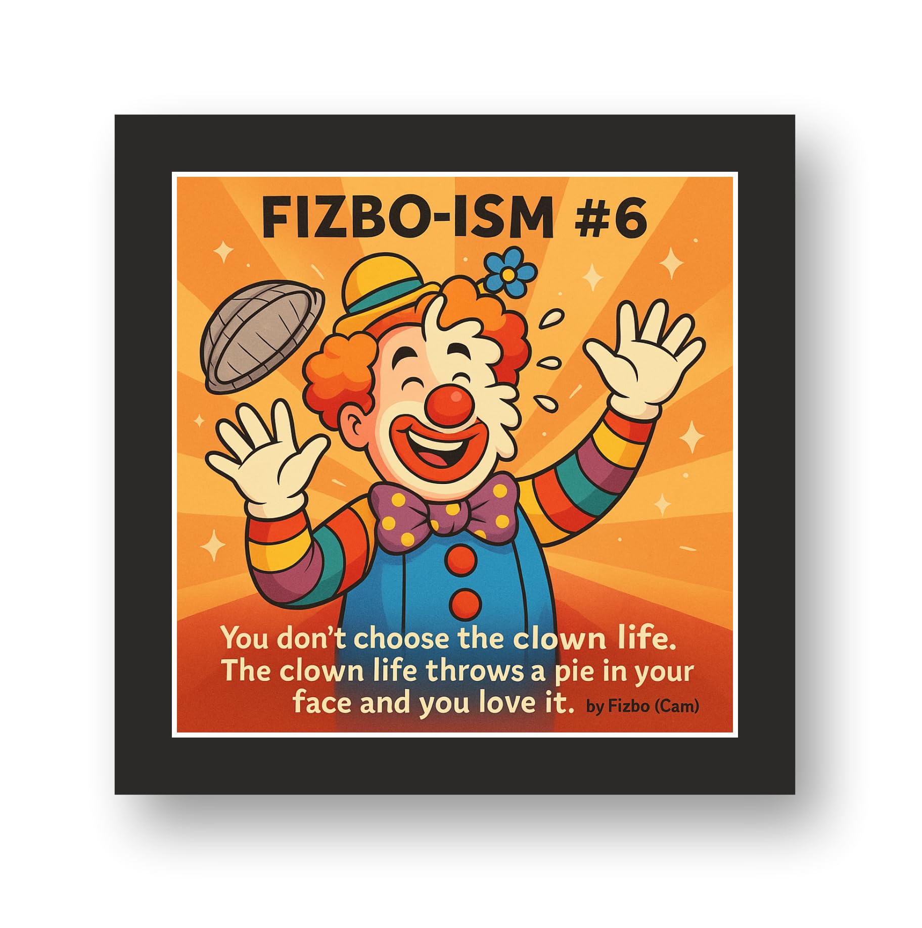 Fizbo-ism Quote Frame Set – Modern Family – Set of 6 – 12" Square… – view 7