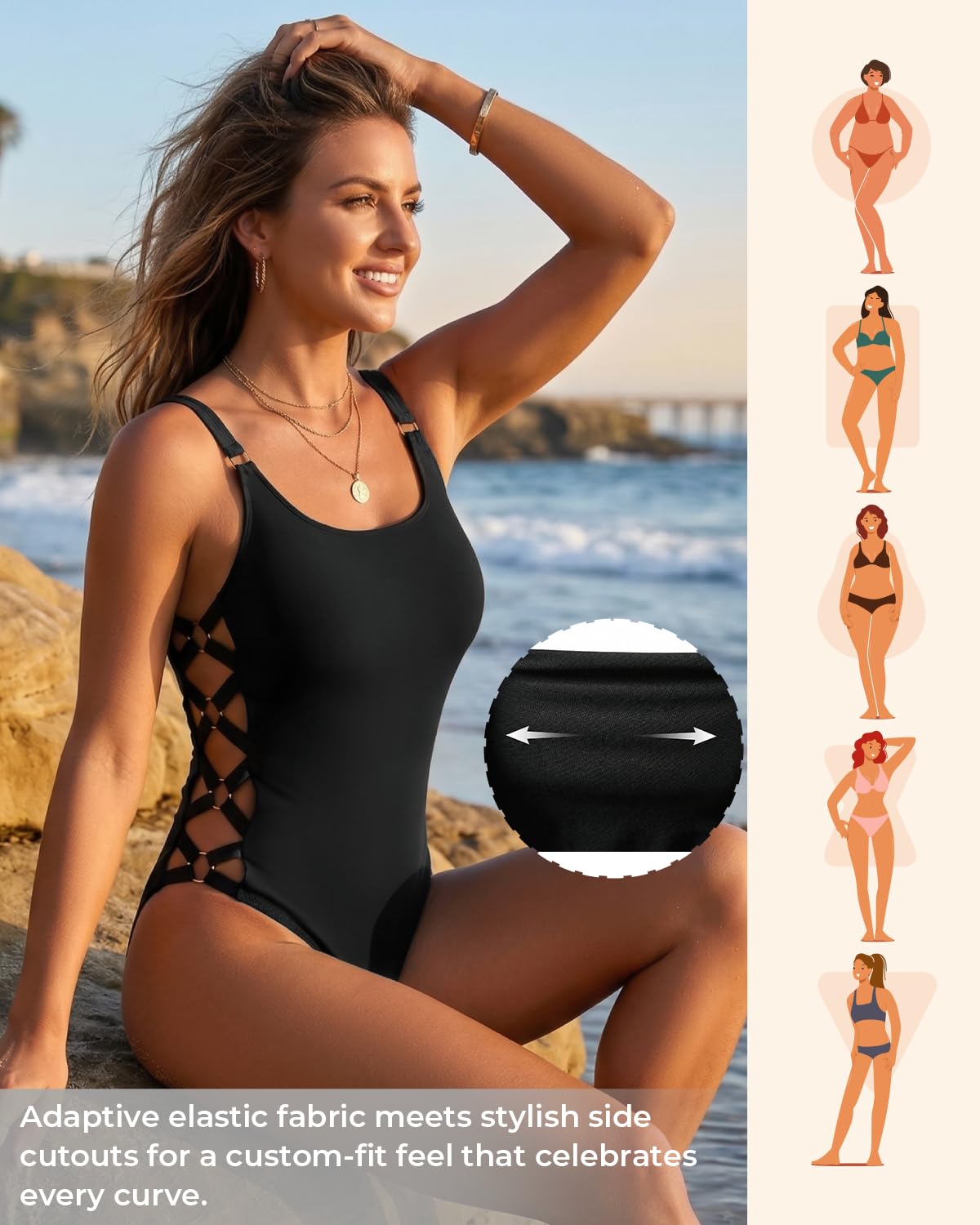 Tempt Me Monokini Monokini para Mujer