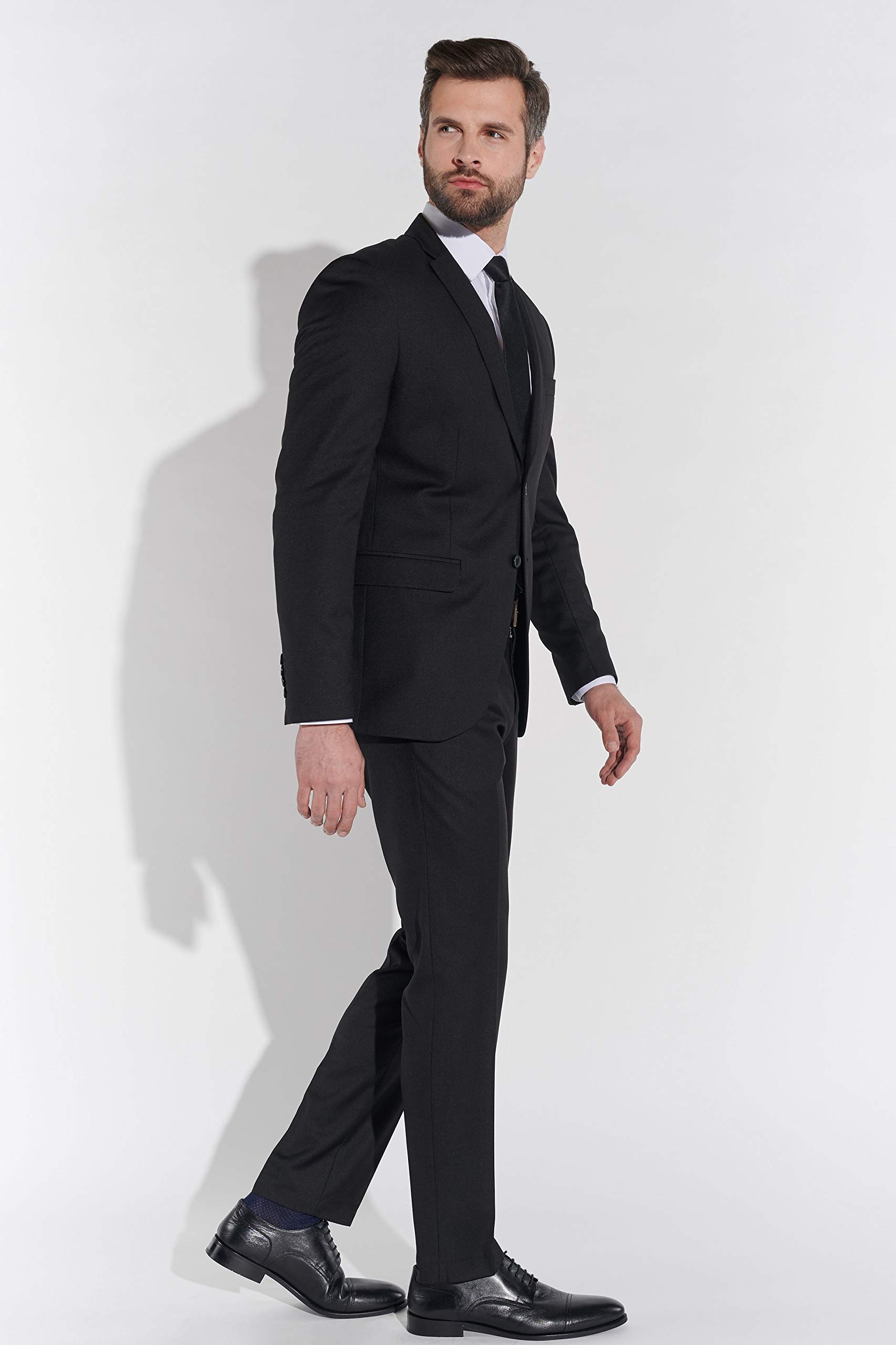 Steffen Klein Herren Designer Anzug - Slim Fit - Zweiteiler Business Anzug