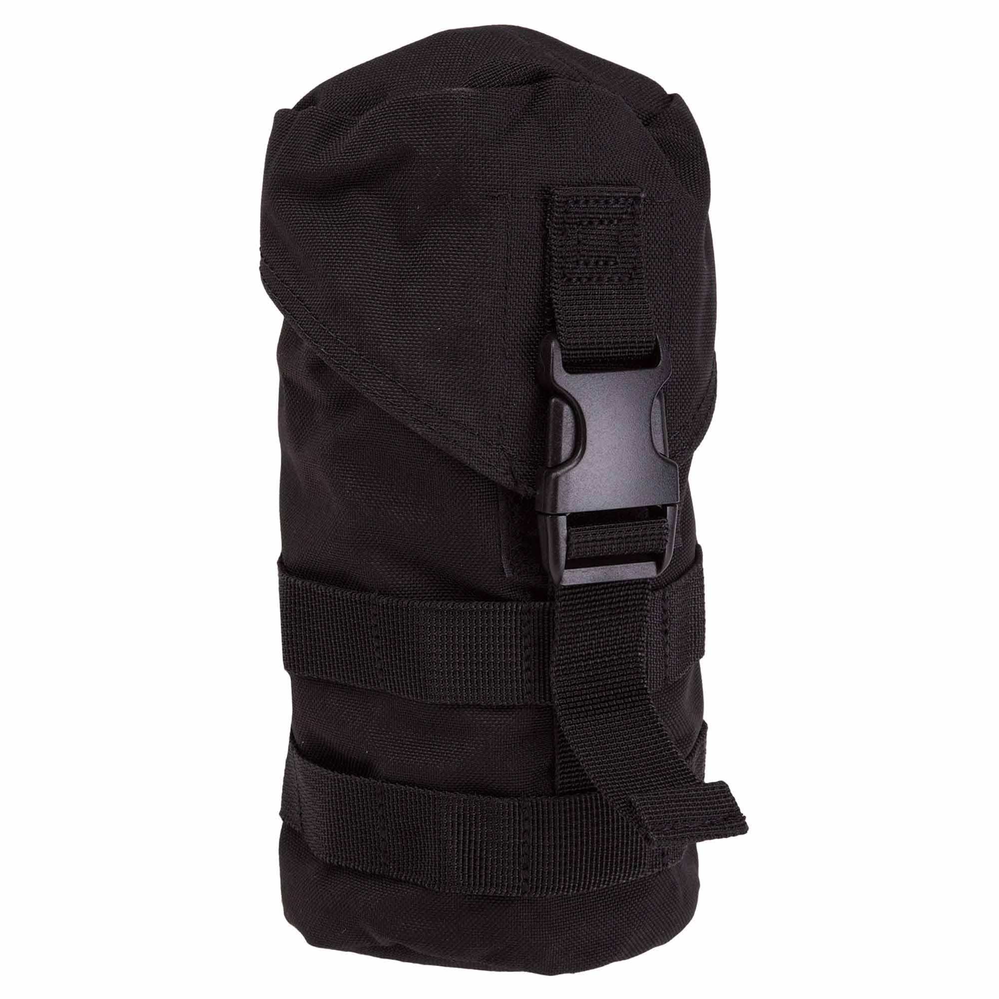 5.11 Tactical H2O Water Bottle Carrier Pouch, Molle Backpack & Belt Attachment, Black, Style 58722ABR