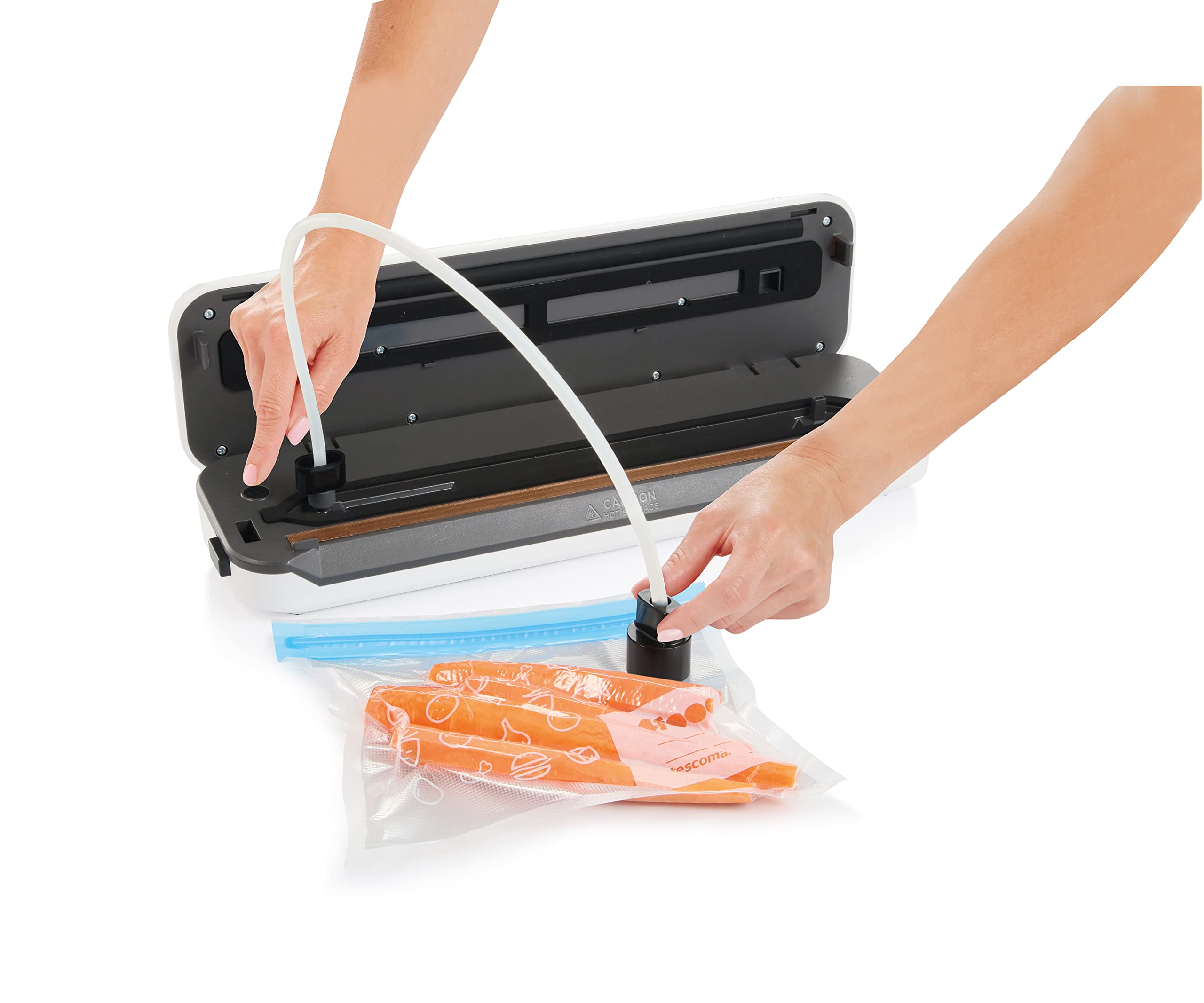 Tescoma 908680 Macchina per sottovuoto per alimenti, un rotolo incluso