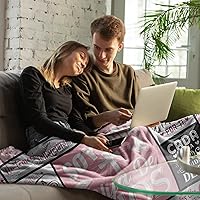 Vista 3 de Regalos cristianos españoles para mujer, manta de 50 x 60 pulgadas, regalos cristianos para mujeres, regalos religiosos inspiradores para mujeres