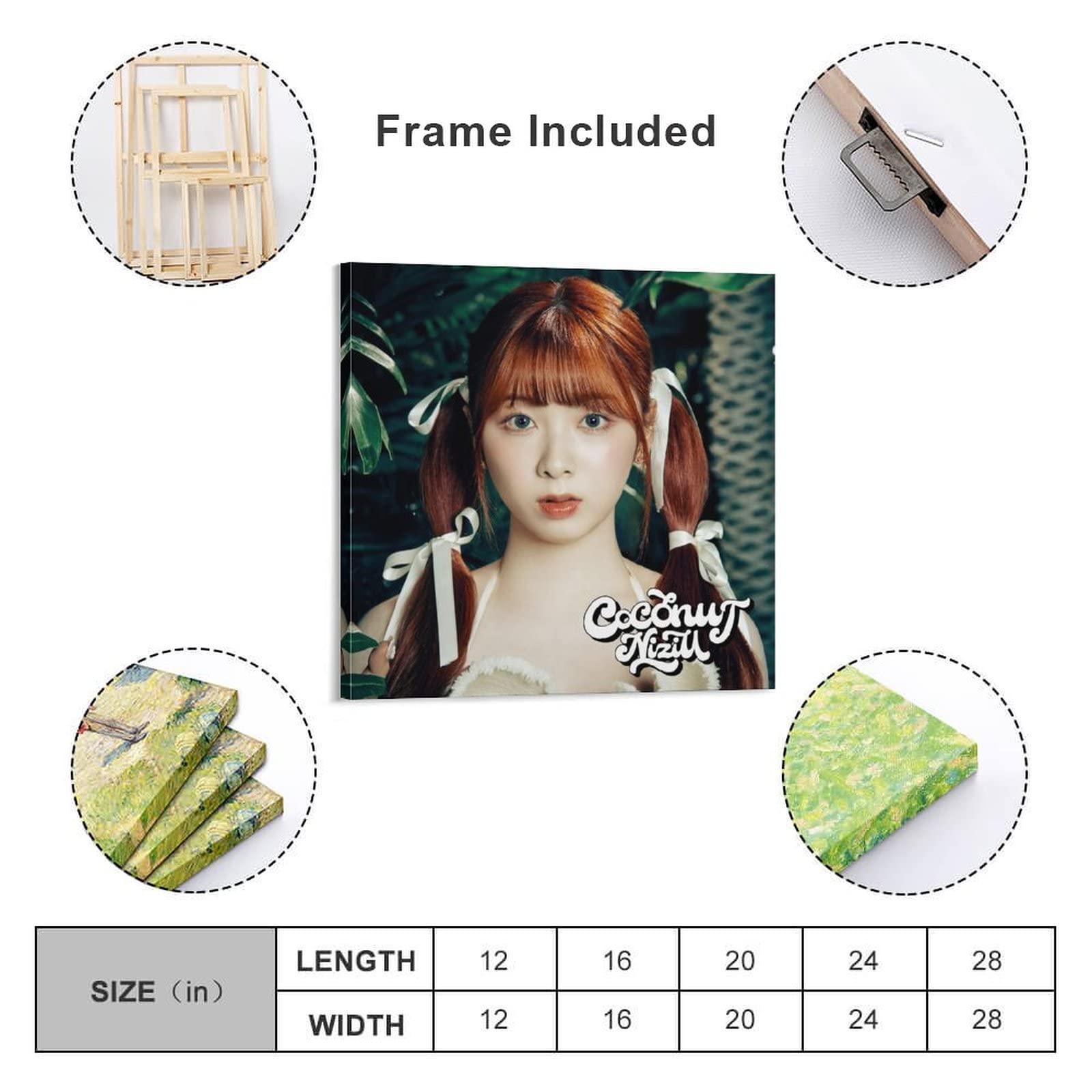 Amazon.co.jp: MIIHI ミイヒ NiziU ニジュー COCONUT Jacketキャンバス