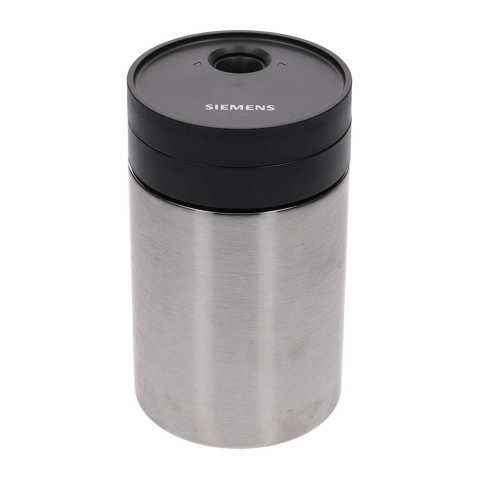 Contenedor de leche de acero inoxidable Siemens Bosch Juego con cepillo de limpieza para cafeteras automáticas TZ80009N EQ6 EQ8 11003591 00576166 576166 EQ7
