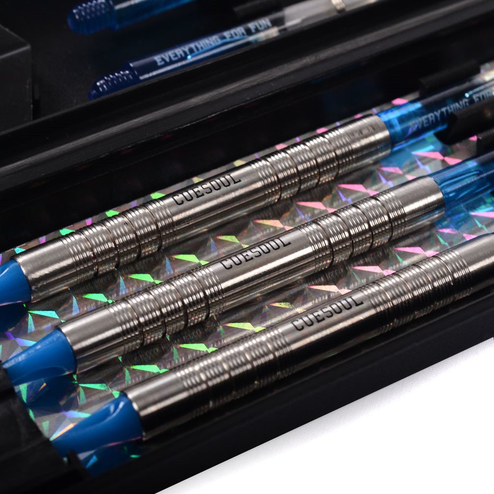 Amazon | CUESOUL剣シリーズ。ソフトチップダーツ、18g、タングステン