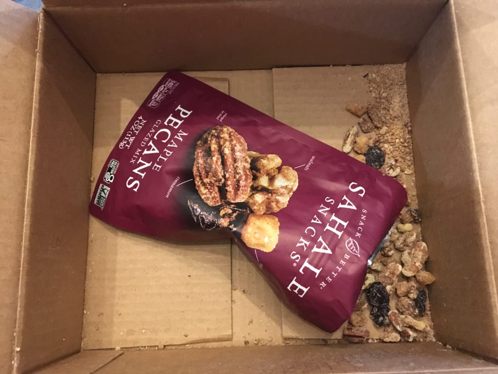 Sahale Snacks Glazed Nut Mix Variety Pack, 1.5 Ounces (Pack of 12) photo review