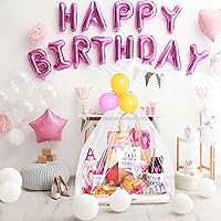 Vista 3 de Morepack Bolsas de celofán extra grandes para cestas de regalo de 50 x 60 pulgadas, bolsas de celofán transparente grandes jumbo, 5 piezas