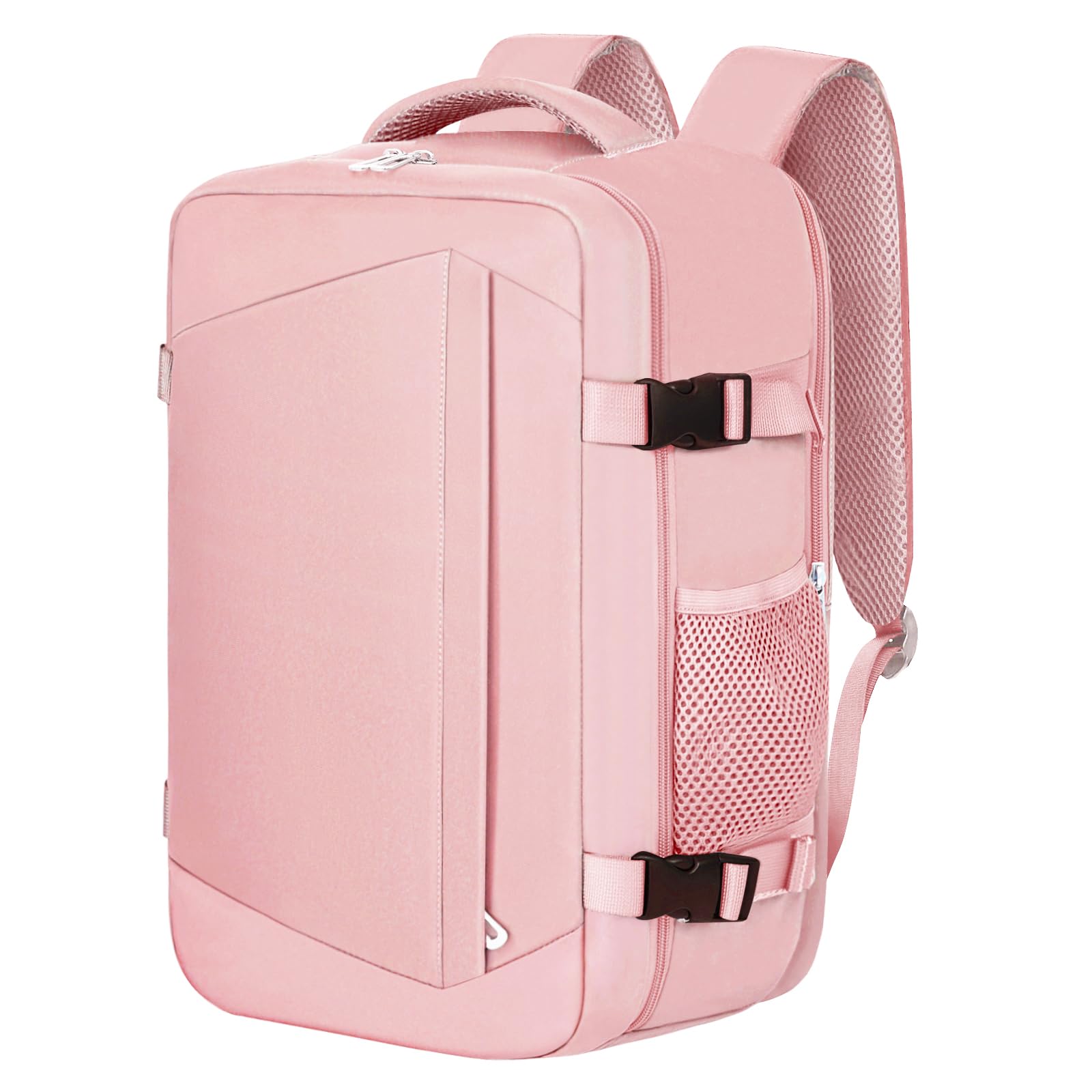 KIRFEIHT Zaino da Viaggio 40x20x25 per Ryanair Borsa da Viaggio per Cabina - Bagaglio a Mano Aereo Piccolo, Zaini Universali per Scuola Trekking Lavoro (Rosa)