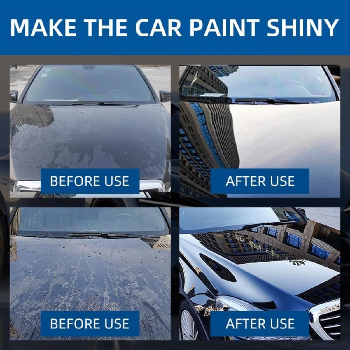 Sopami Carrosserie Quick Car Coating Spray, Revêtement Hydrophobique, Spray De Polissage De Voiture (1PCS)