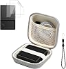 Estuche de transporte para ANBERNIC RG Rotate con 2 protectores de pantalla, funda de carcasa dura con bolsillo para ANBERNIC RG Rotate y accesorios, a prueba de golpes (Gris) 1