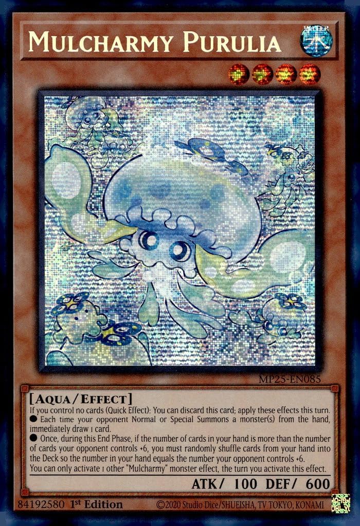 Mulcharmy Purulia - MP25-EN085 - Prismatic Secret Rare - 1st Edition