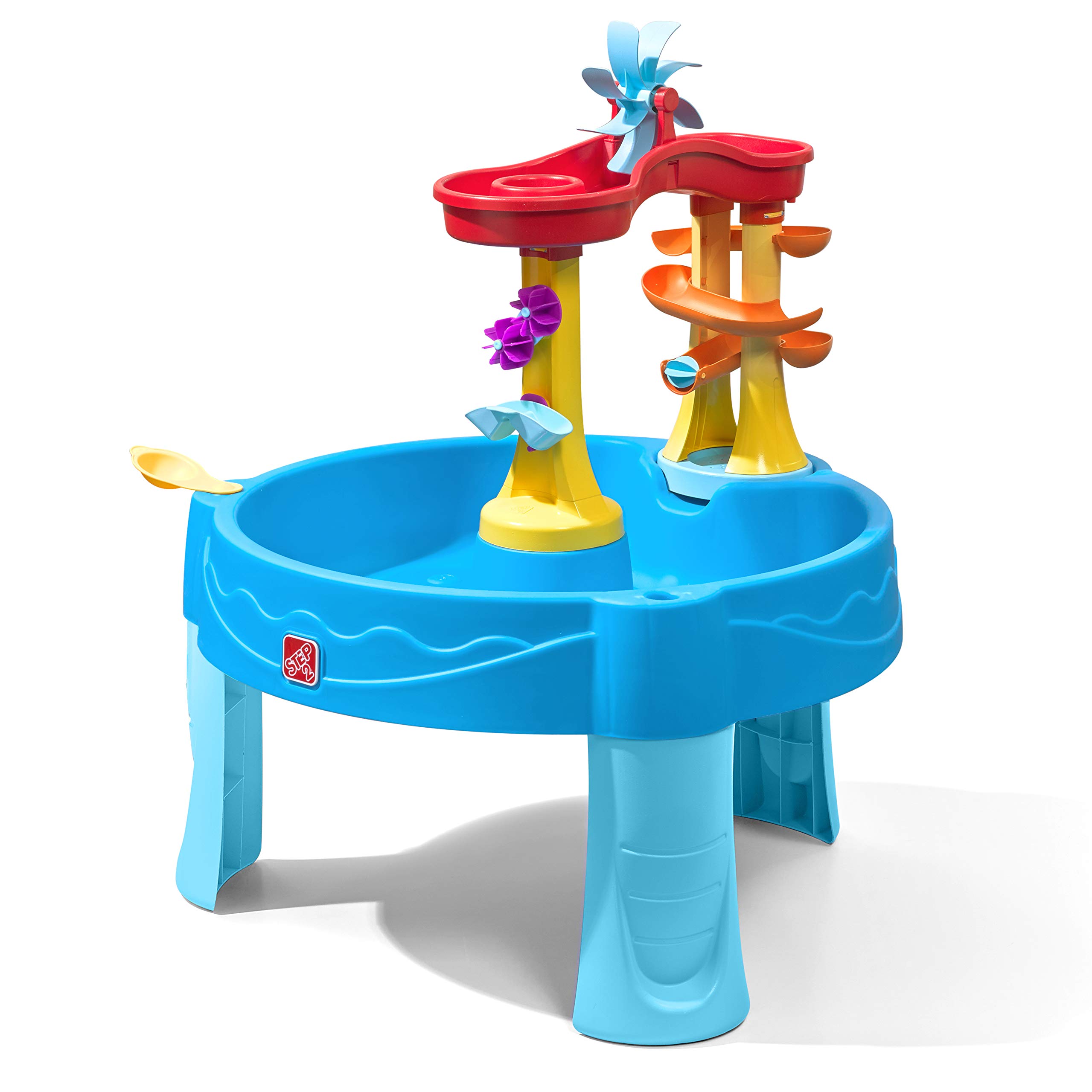 STEP2 Archway Mesa de juego acuática grande con accesorios 13 piezas para niños azul